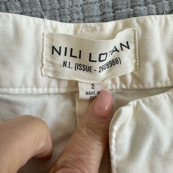 Nili Lotan Women’s Shon Pants in Eggshell. Size 2. Excellent Condition. - Picture 11 of 11